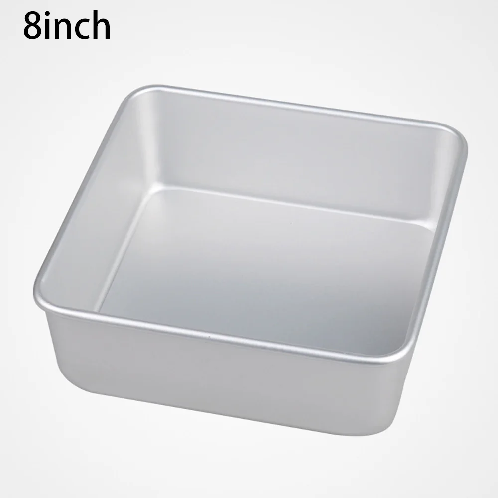 

Pan Baking Mould Square Cake-Tin Non-Stick Tool 8-Inch Food High Quality