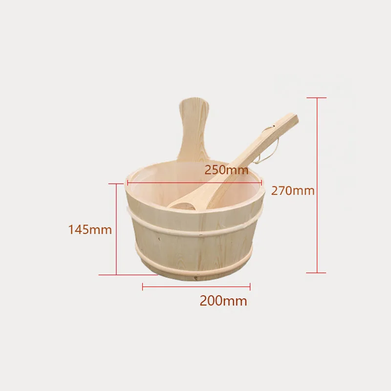 Набор оборудования для сауны Деревянный Баррель Измеритель температуры и