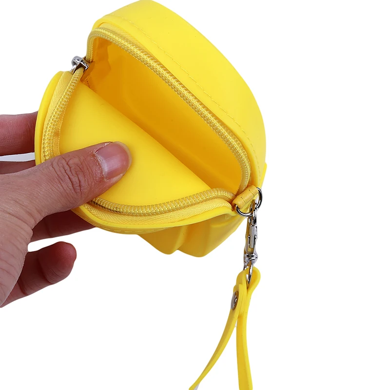 Best Selling New Cute Portable Coin Purses Holders Headset Bag Storage Key Case Silicone Candy Color Wallet | Багаж и сумки