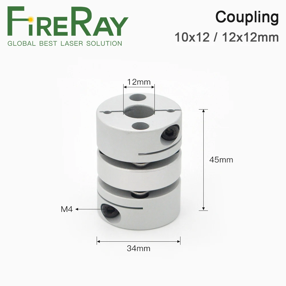 CO2-Лазер FireRay металлическая муфта 10 мм 12 механические компоненты для лазерной