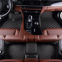 best quality rugs custom special car floor mats for volkswagen id4 2021 durable waterproof carpets for id 4 2022free shipping