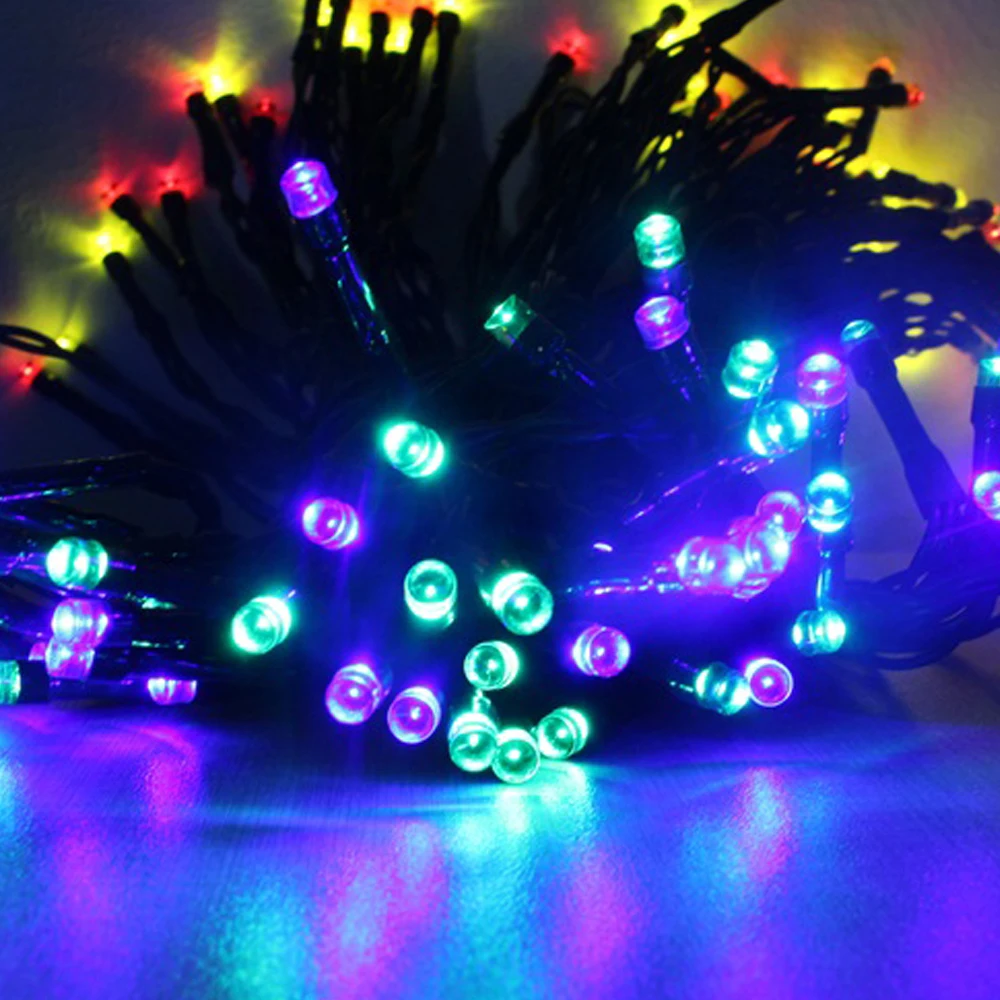 

17m Solar 100LED 140 LM string light solar twinkle light for festival decoration led light motion sensor light solar light