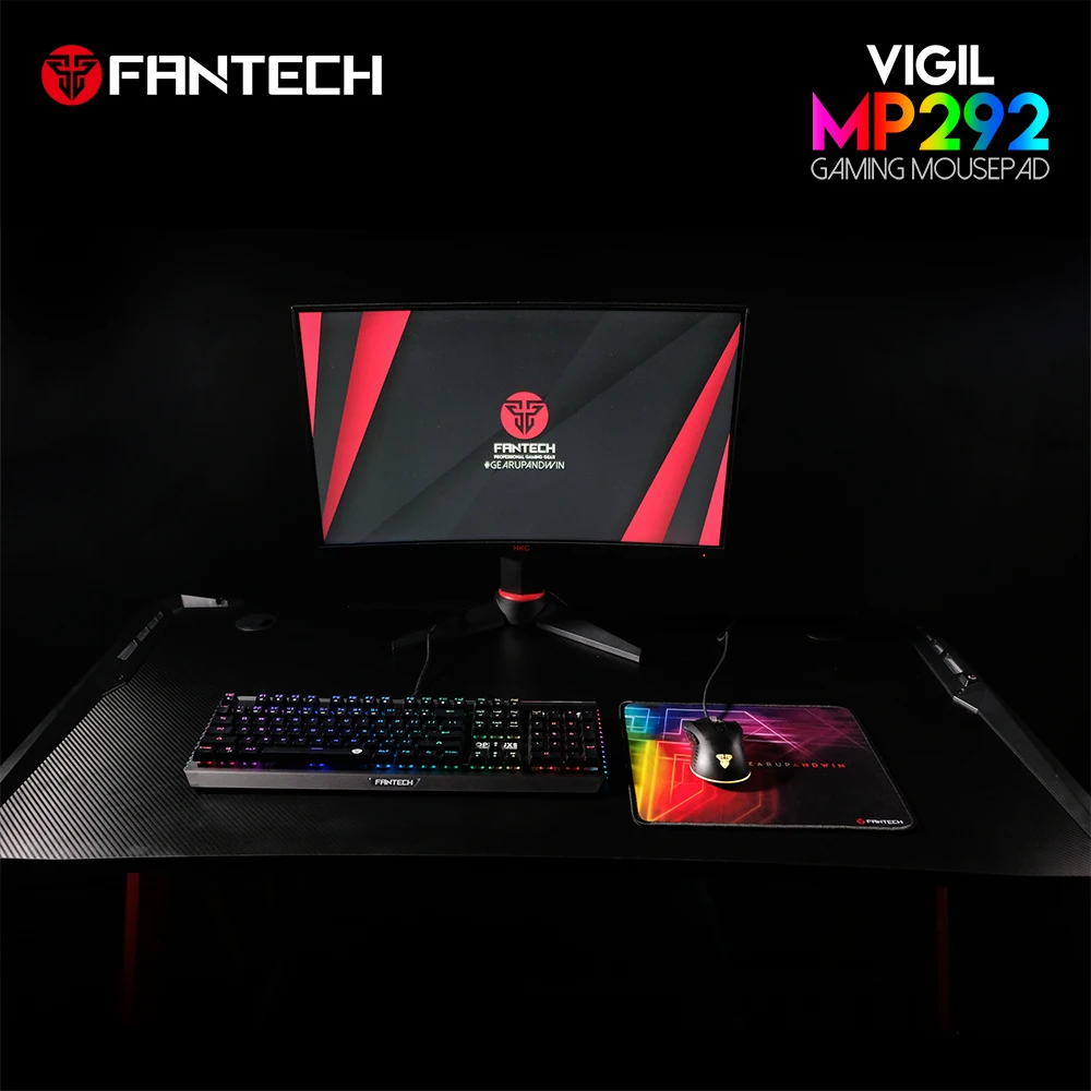 FANTECH компьютерный коврик для мыши MP292 игровой 29x25x0 03 см скоростной и