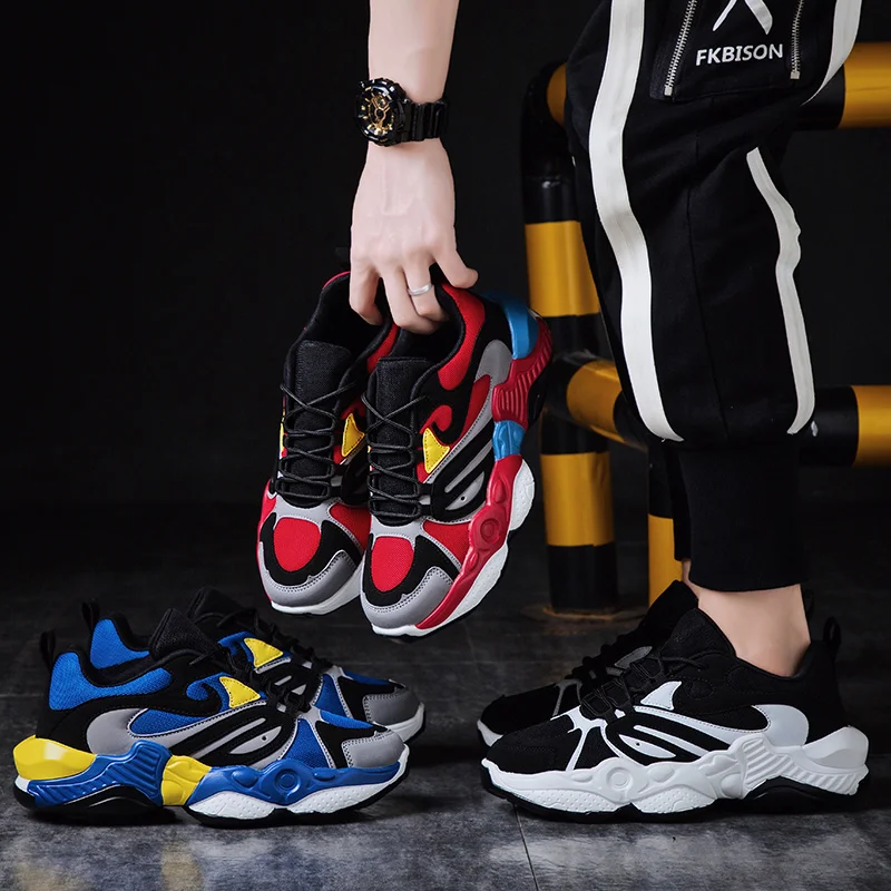 

Autumn Casual Shoes Men Breathable Comfortable Mens Sneakers Walking Trainers Leisure Street Mesh Shoes Tenis Masculino Adulto