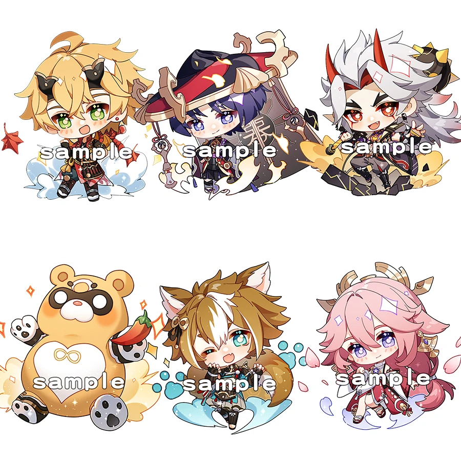 

Anime Keychain Genshin Impact Qing Barbara Island Holiday Swimwear Key Chain Women Accessories Cute Bag Pendant Key Ring Gifts