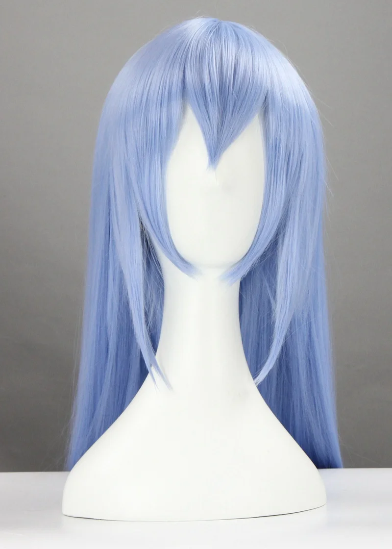 Akame Ga KILL! Длинные прямые парики для косплея Esdeath термостойкие синтетические