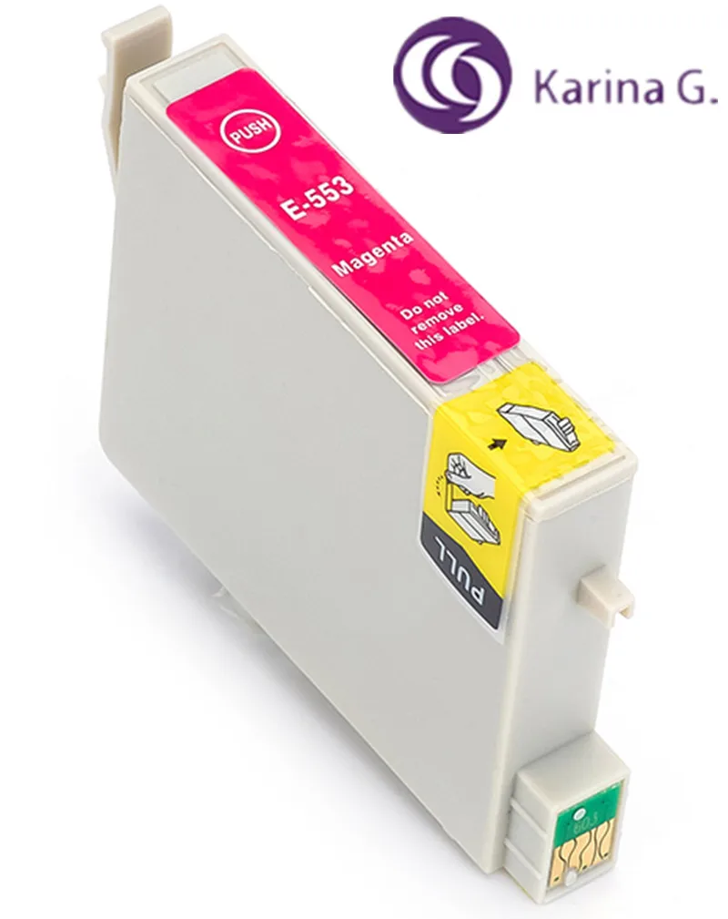 Картридж для принтера epson Stylus Photo RX420 RX425 RX520 R240 R245 совместим с картриджем T0551-T0554 2