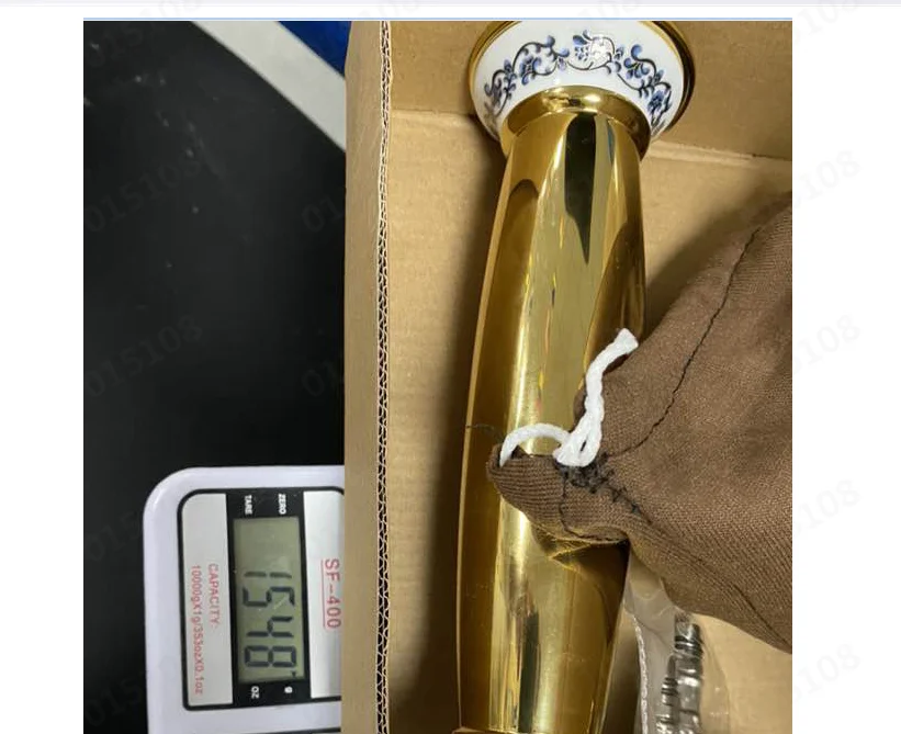 

European Water Faucet Classic Water Tap Single Cross Handle Brass Vintage Antique Water Control Sink Faucet Long Basin Faucet