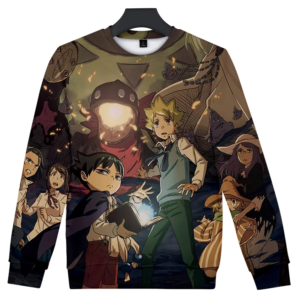 

New Animation Unisex Magic Law Firm Sweatshirt 3D Polyester Material Sweatshirt Fashion Trend Style New Casual Sweatshirt