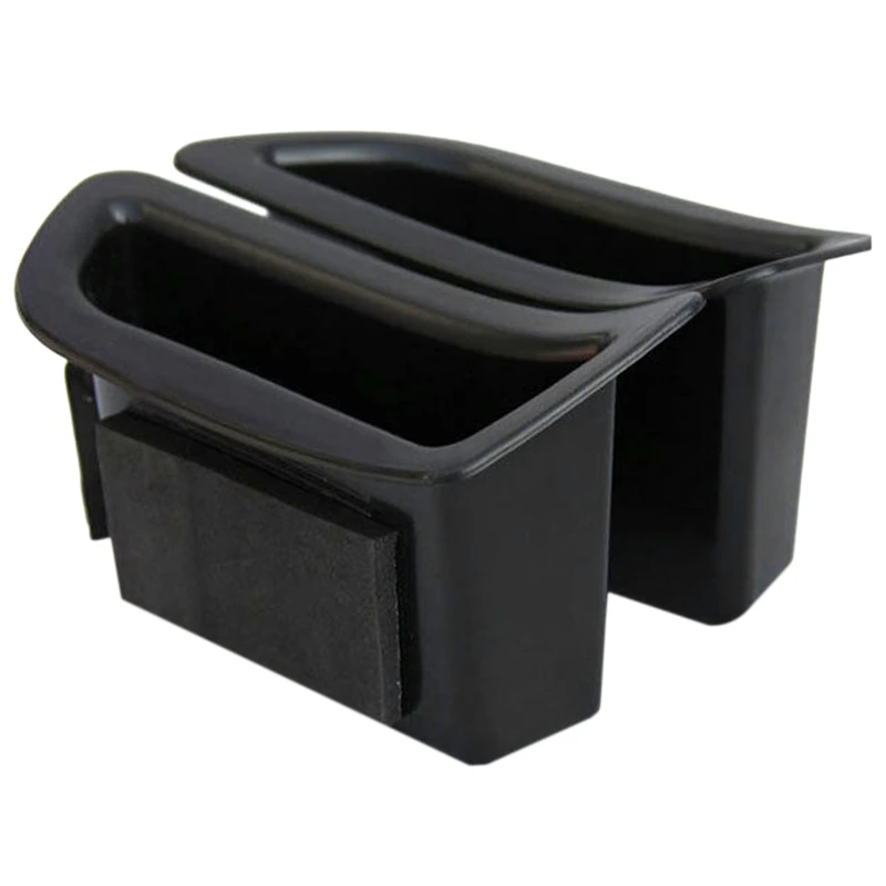 2 шт./компл. Черная передняя дверная ручка коробка для хранения Контейнер