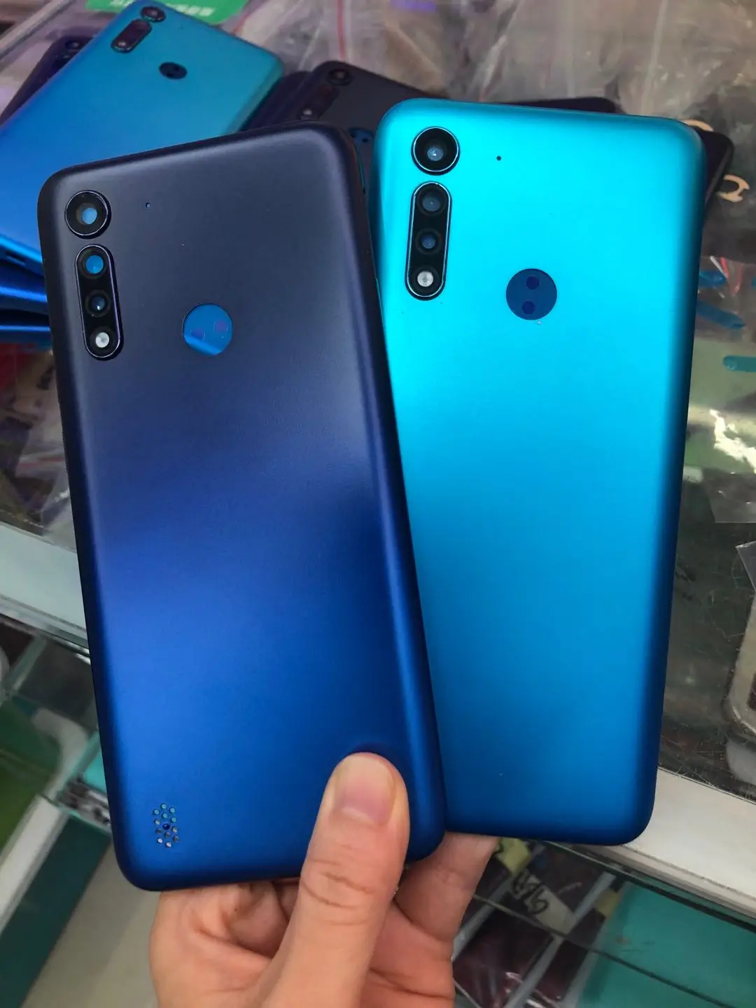 

10 шт./лот для Motorola Moto G8 Power lite G8power lite задняя крышка батарейного отсека Корпус задняя крышка корпус