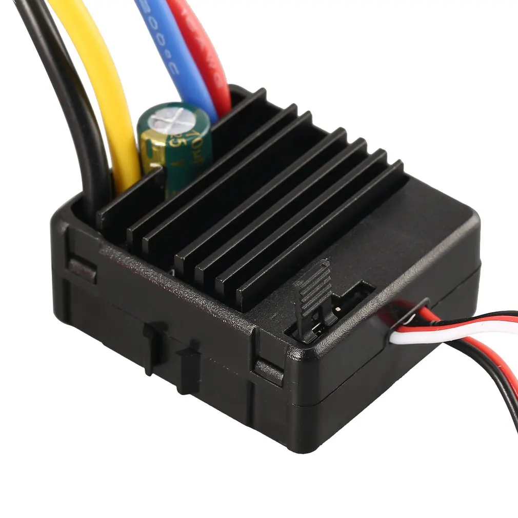 Двигатель матовый Surpass Hobby 540 13T/21T/35T/45T с 60A ESC 5V/2A BEC для радиоуправляемого