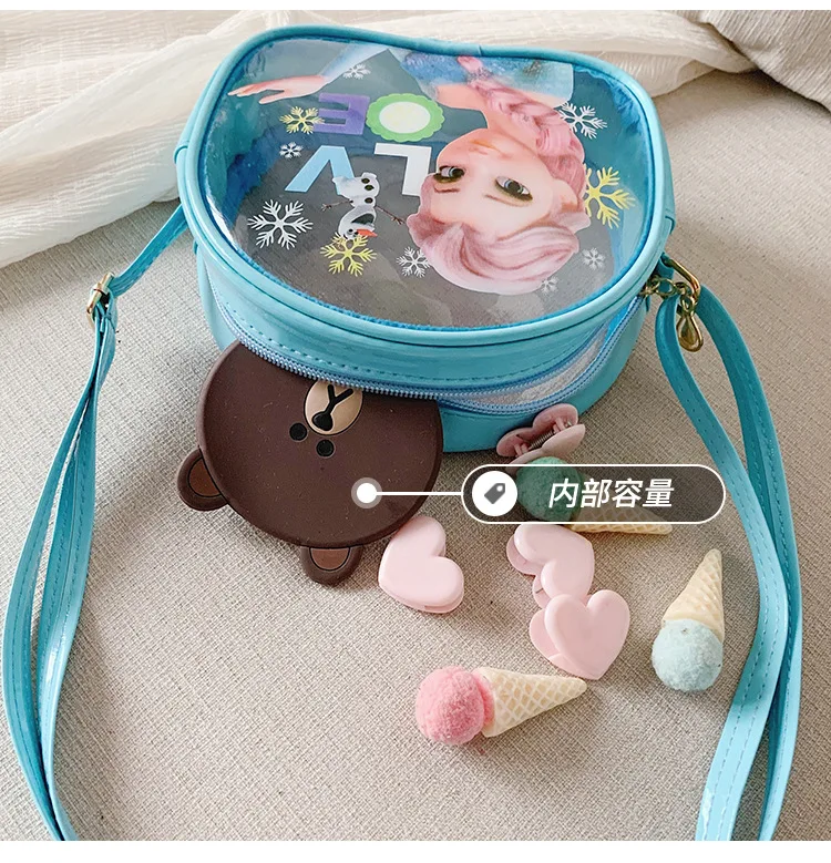 Прозрачная сумка-мессенджер Disney для детей наплечная Сумочка Эльзы из