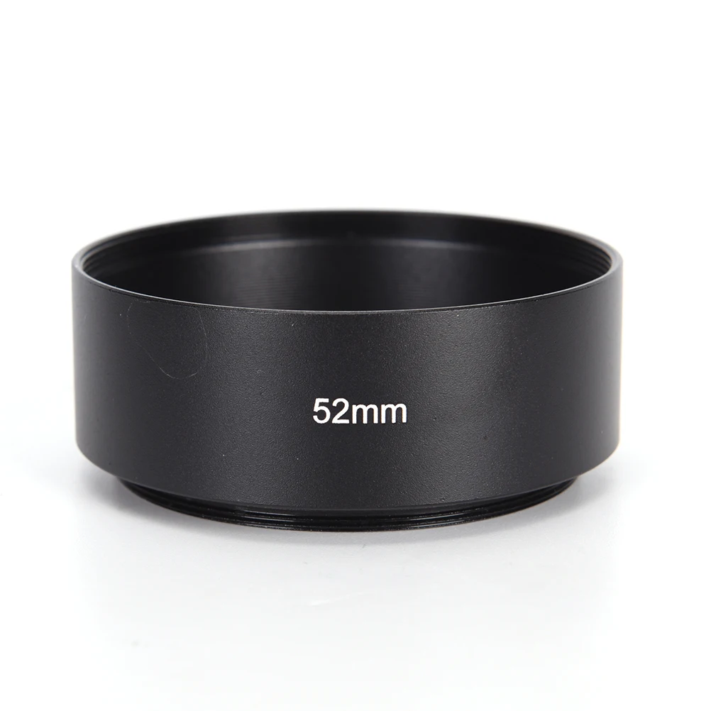 52 мм металлическая бленда объектива камеры для Canon Nikon 50 F1.8 аксессуары