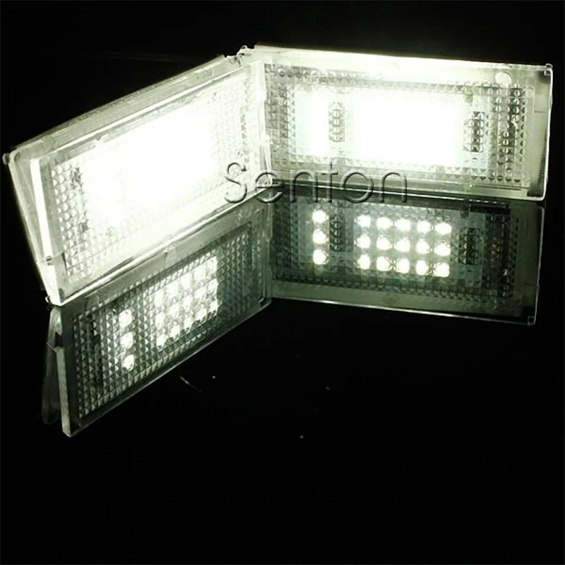 1 пара Автомобильный светодиодный номерной знак светильник дневные ходовые огни