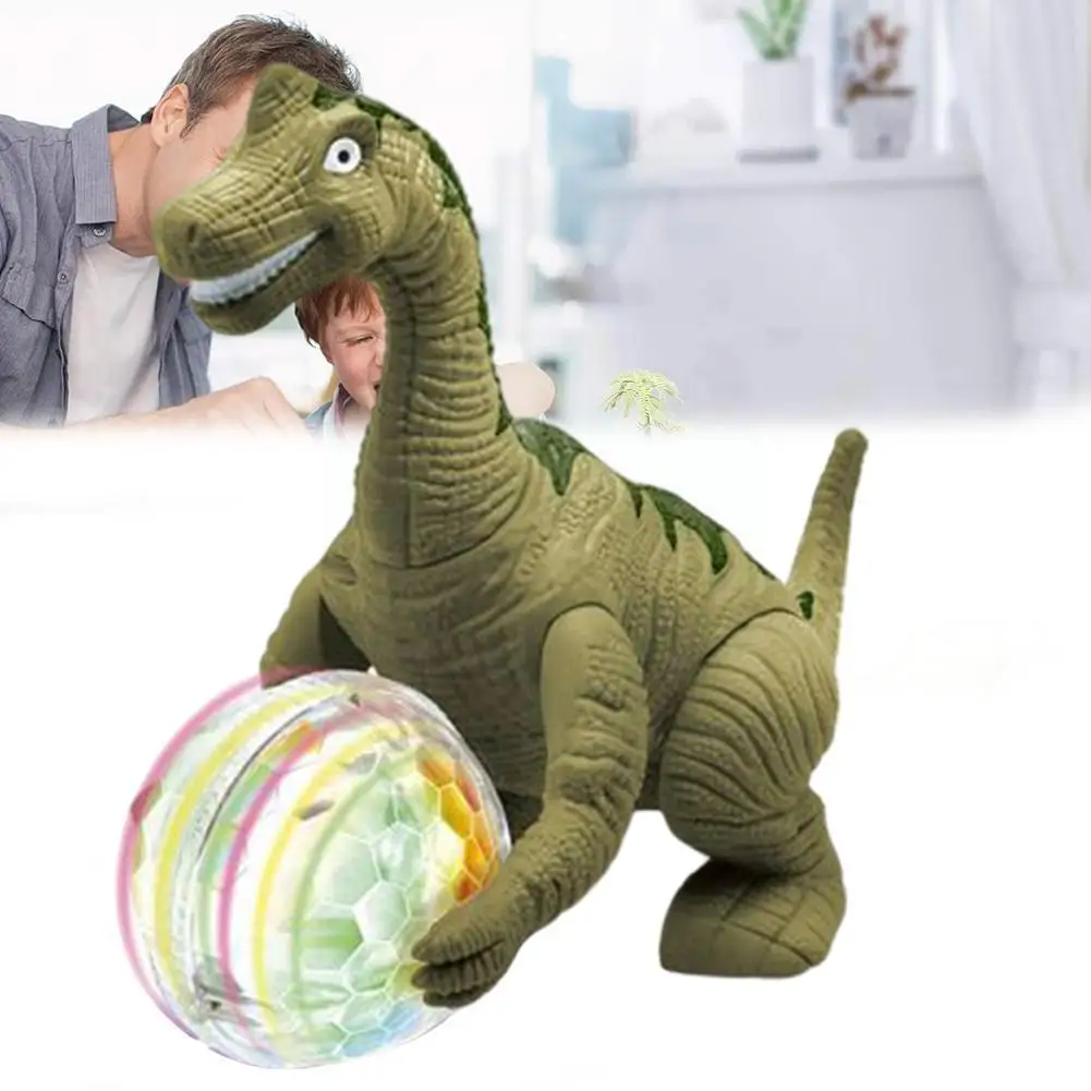 

Children's Electric Car Rotating Light Music Dinosaur Racing Gift Toy Gift Christmas Funny New Toy Year Novel Boy S3b6