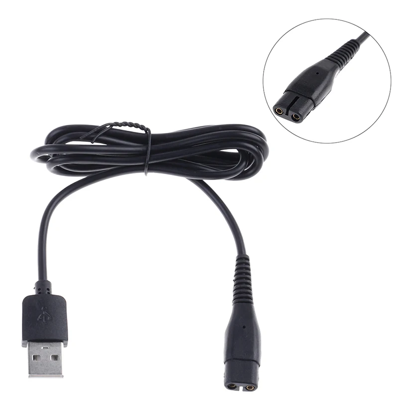 

A00390 5V электробритва usb-разъем Зарядное устройство кабель для бритья и удаления волос RQ310/311/312/320
