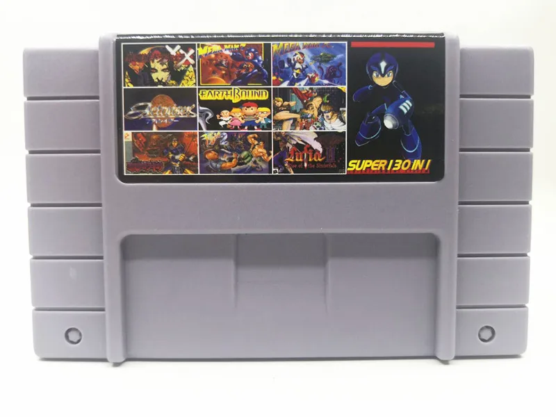 Оригинальные серые супер 130 в 1 игры с FINALFANTASY I II III IV VI Castlevania Dracula X финальная борьба