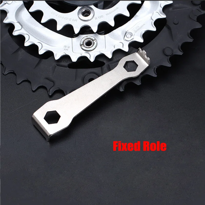 Инструмент для ремонта велосипеда звездочка болт фиксированный гаечный ключ