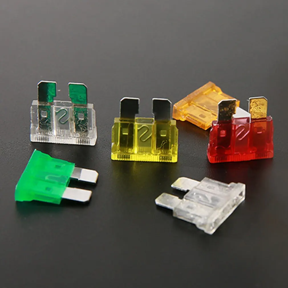 120 шт Набор для замены лезвий предохранителя автомобиля алюминиевый материал