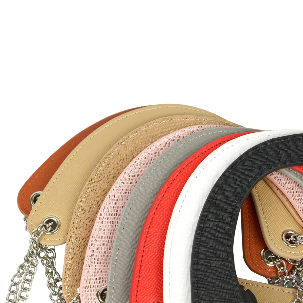 Tanqu 1 пара серебряных цепей ручной работы с лаконичной изогнутой ручкой