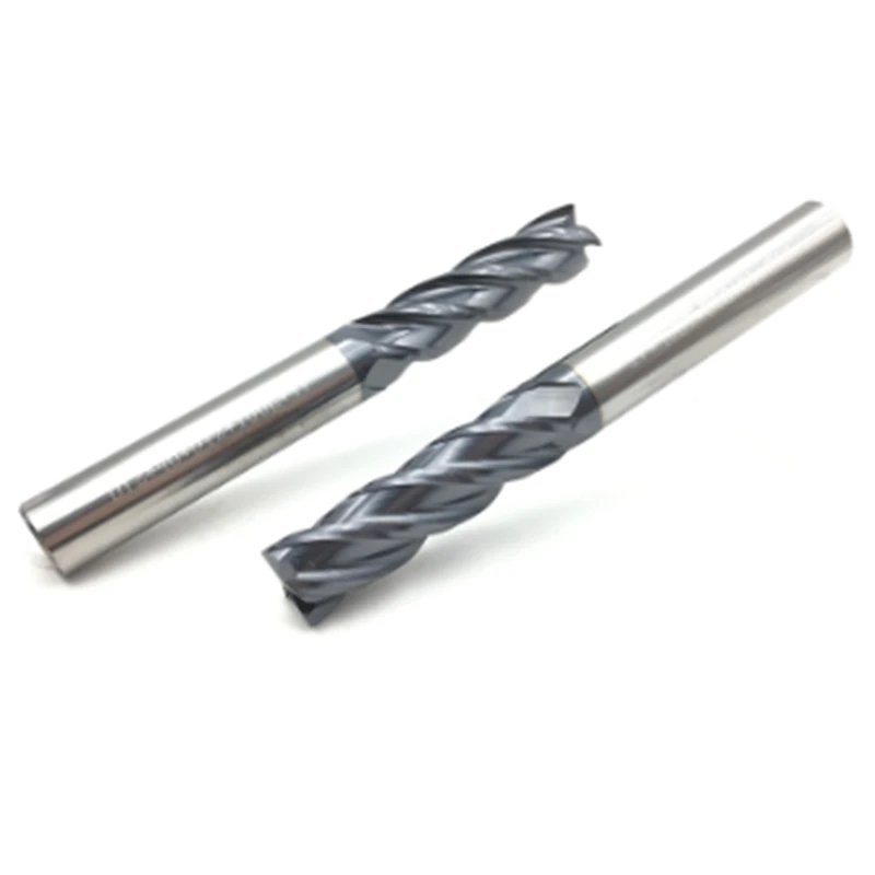 Промо акция! 5 шт. HRC45 4 Флейта 8 мм твердосплавная фреза 60 длинная боковая