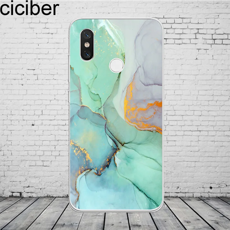 Модный мраморный чехол ciciber для Xiaomi MIX MAX 3 2 1 S Pro MI A2 A1 9 8 6 5 X 5C Lite SE Pocophone F1 телефона из