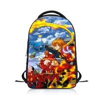 anime devilman crybaby students backpack school bag children cartoon knapsack boys girls rucksack kids bookbag satchel