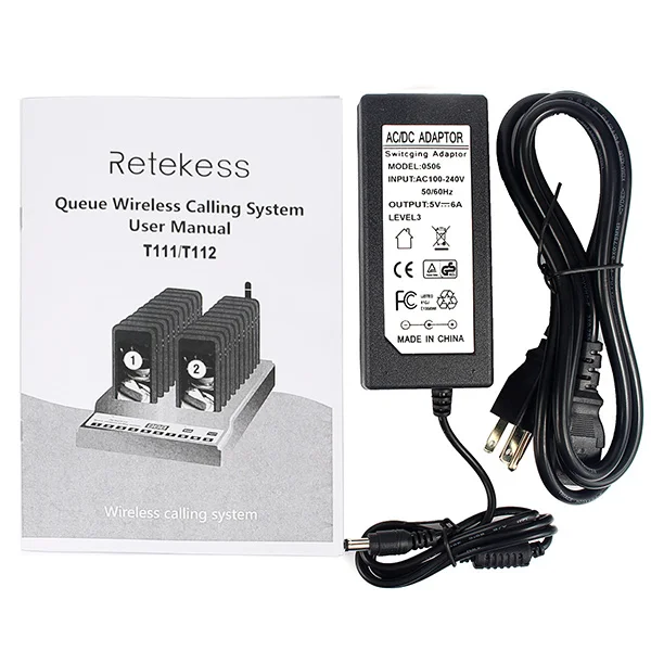 Retekess T112 999 канал Беспроводная система подкачки очереди ресторан пейджер 1 передатчик+ 20 Coaster пейджер ресторанное оборудование
