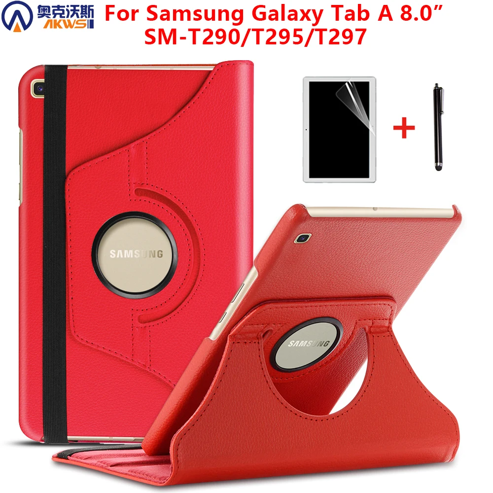 Чехол Walkers для Samsung Galaxy Tab A 8 0 2019 чехол SM T295 T290 T297 подставка из искусственной кожи