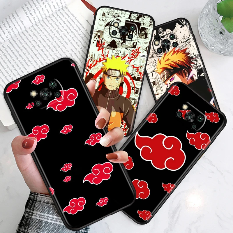 

Hokage-Narutoy-Kakashi For Xiaomi Civi Mi A2 A1 6X 5X Play Mix 3 Poco M4 X3 NFC F3 GT M3 M2 X2 F2 Pro C3 F1 Black Phone Case