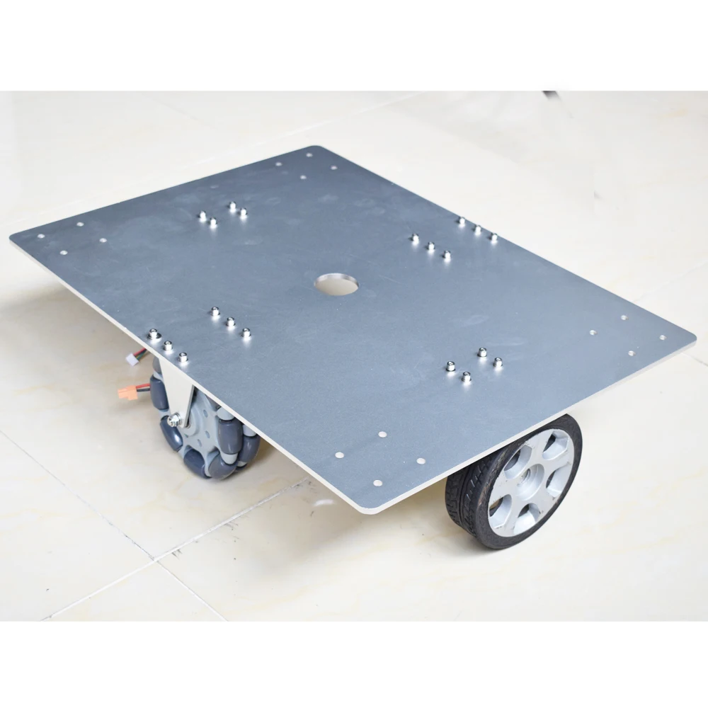 50 кг большая нагрузка комплект шасси Omni Wheel Robot для автомобиля с 2 двигателями