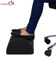 peiduo office foot rest under desk ergonomic orthopedic foam pillow stool for home work gaming relieve knee back feet pain sore