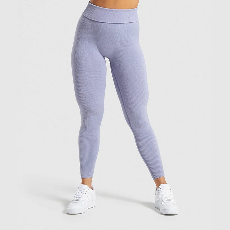 Бесшовные леггинсы с высокой талией для йоги женские спортивные Леггинсы одежда