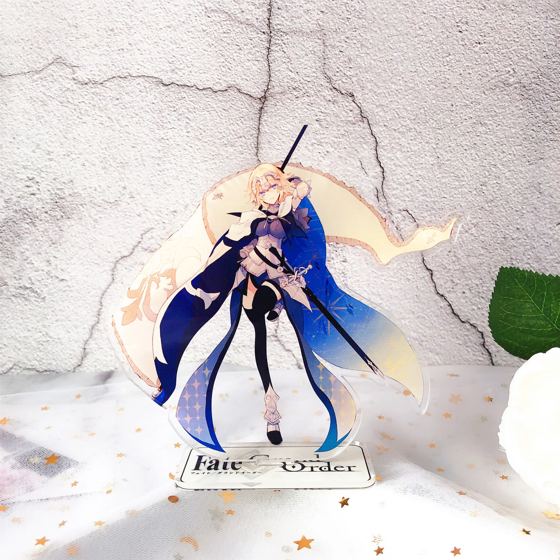 nime Fate/Grand Order FGO Jeanne dɺrc Saber Lily Acrylic Stand Figure Desktop Decoration Collection Model Toy Cosplay Doll | Игрушки и