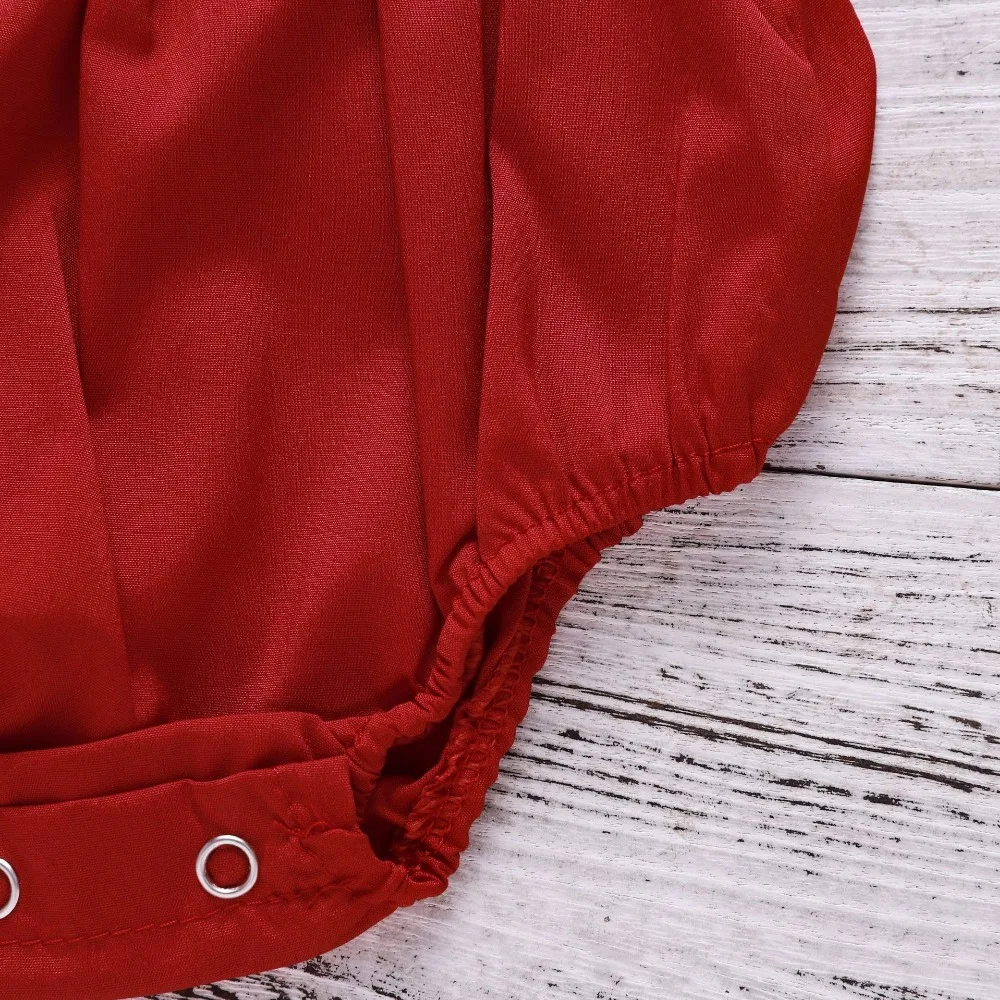 Детские ползунки для девочек с рукавами-крылышками боди маленьких одежда