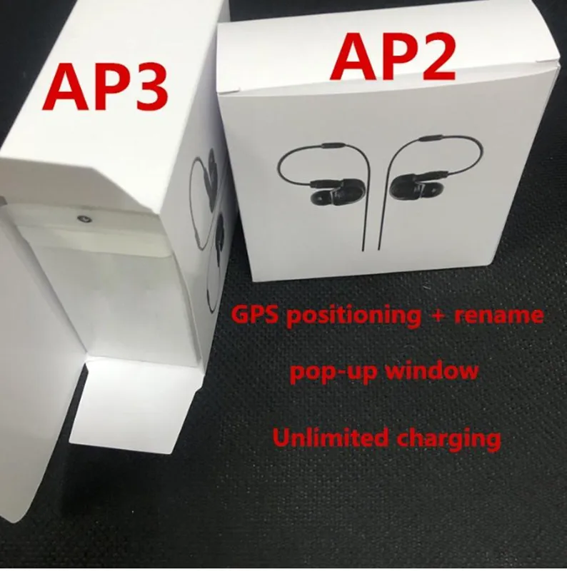 

2 шт./партия Беспроводная гарнитура bluetooth in-ear Наушники-вкладыши TWS с качество звука Hi-Fi игровая гарнитура Спортивная гарнитура AP2