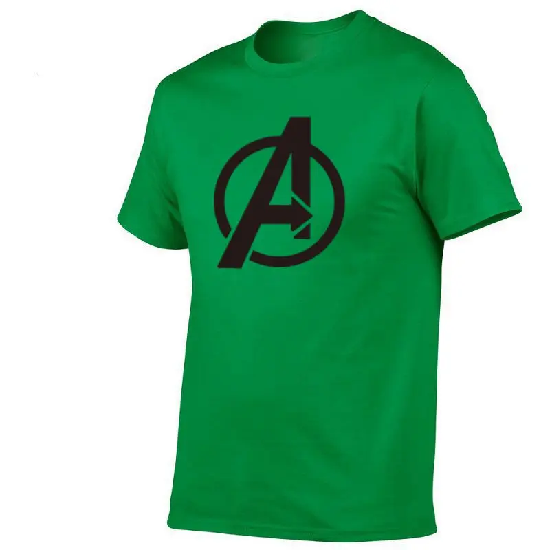 Marvel The Avengers 4 Футболка Мужская хлопковая футболка с короткими рукавами