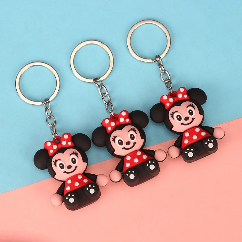 Новый милый мультяшный маленький мышонок брелок ПВХ трехмерная кукла кулон