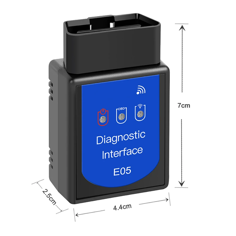 E05 OBD2 сканер EEOBD WIFI Автомобильный считыватель кодов двигателя ELM327 OBDII