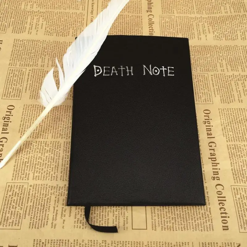 Записная книжка для ролевых игр Big Dead Note блокнот милый дневник смерти мультфильм