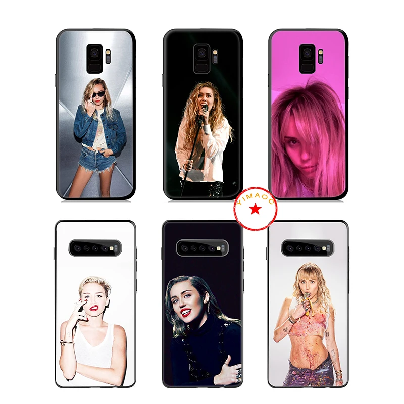 Мягкий силиконовый чехол Miley Cyrus для samsung Galaxy S10 S10e S9 S8 Plus S7 Edge Note 10 9 8 |