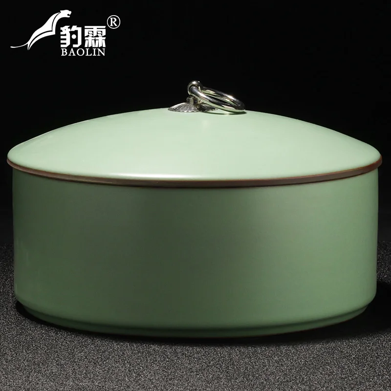 

Container Tea Bag Storage Box Green Tea Coffee Sugar Storage Jars Tea Canister Ceramic Jars Caja Para Guardar Te Tea Box BA60TB