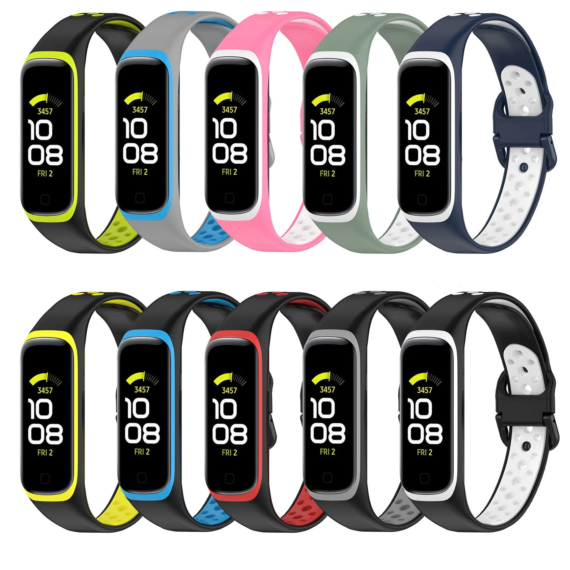 

Ремешок для Samsung Galaxy Fit 2 SM-R220, спортивный ремешок для часов, браслет для Samsung, силиконовые ремешки, ремешок для умных часов, аксессуары для нар...