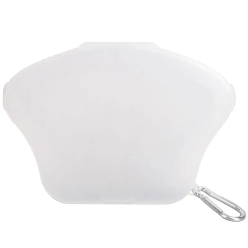 

Portable Clear Plastic Disposable Mask Storage Box Case with Carabiner Lanyard Dustproof Anti-Pollution Mouth Cover 72XF