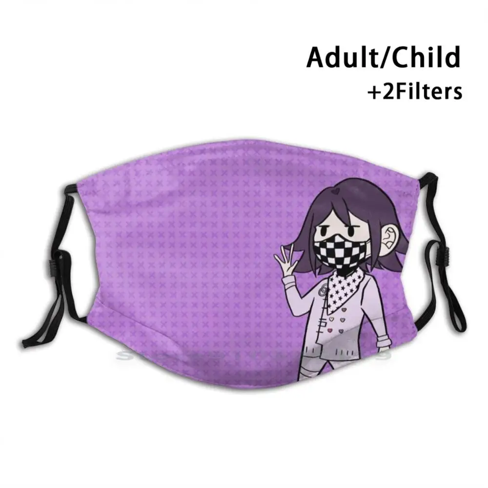 

Маска Kokichi Oma для взрослых и детей, моющаяся смешная маска для лица с фильтром, данганронпа данганронпав3 Kokichi Oma Kokichi Ouma Oma
