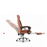 new solid color fashion boss chair computer leather chair home swivel chair reclining office gaming chair engineering chair