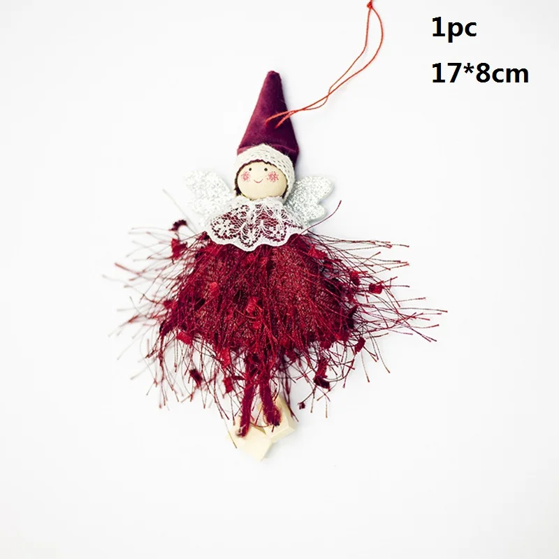 A03 1 шт., милый ангел, кукла, кулон, рождественские украшения, рождественский подарок, детская игрушка, кукла, рождественская елка, подвесные украшения, вечерние принадлежности - Цвет: A03