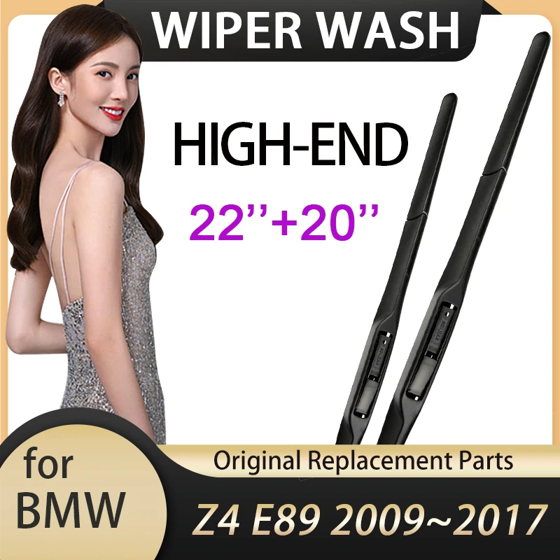 

for BMW Z4 E89 2009~2017 2010 2011 2012 2013 2014 2015 2016 Front Windshield Windscreen Wipers Car Wiper Blade Car Accessories