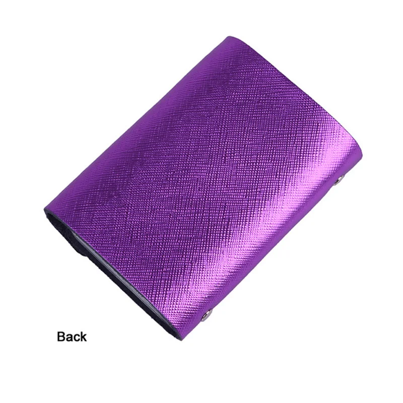 Горячая 100% натуральная коровья кожа сумка для карт 2018 модный сливовый